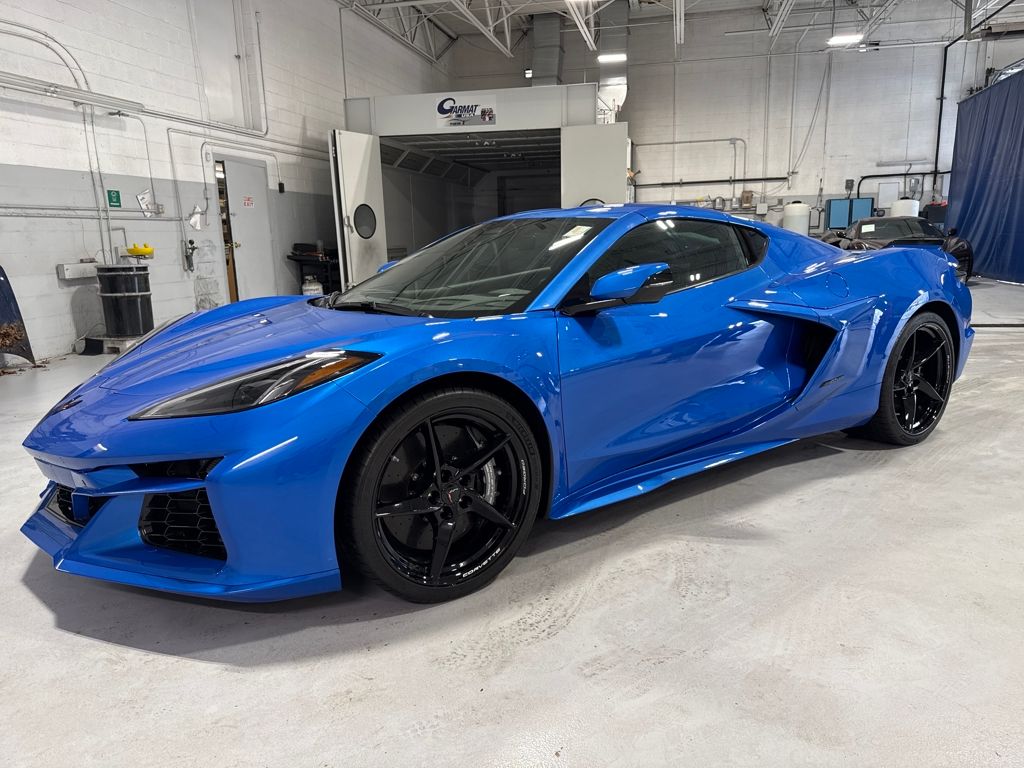 Riptide Blue Metallic 2026 Chevrolet Corvette E-Ray Coupe AWD with 3LZ Coupe All-Wheel Drive 8-Speed Dual Clutch