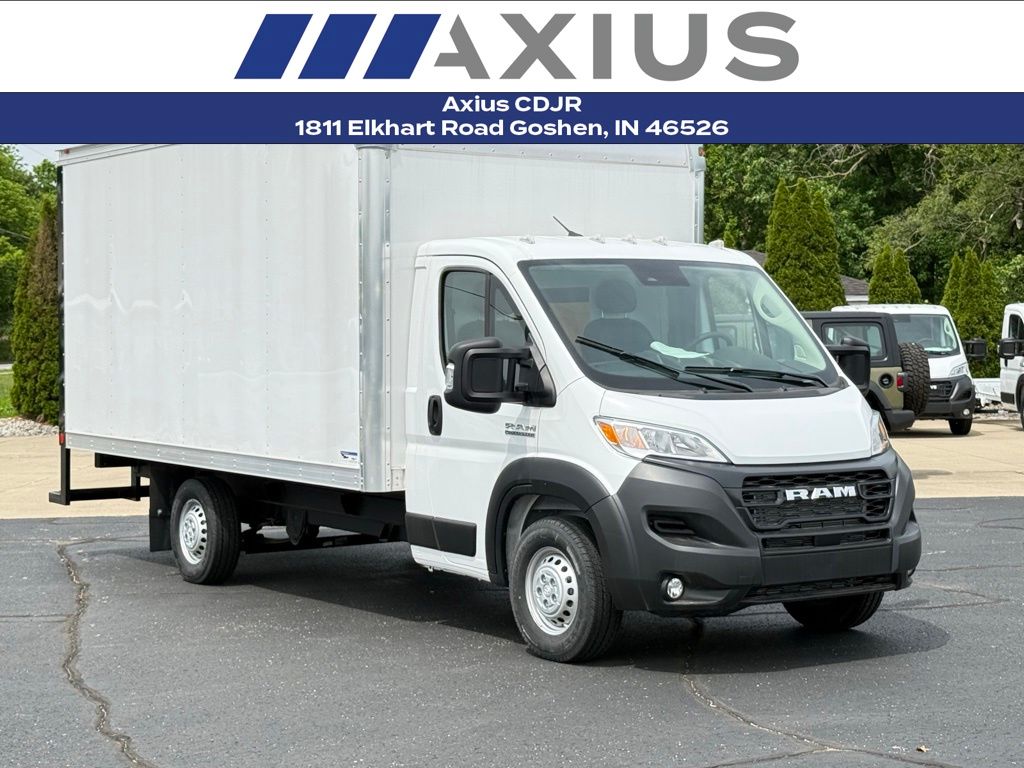 Bright White Clearcoat 2026 RAM ProMaster Chassis   9-Speed Automatic