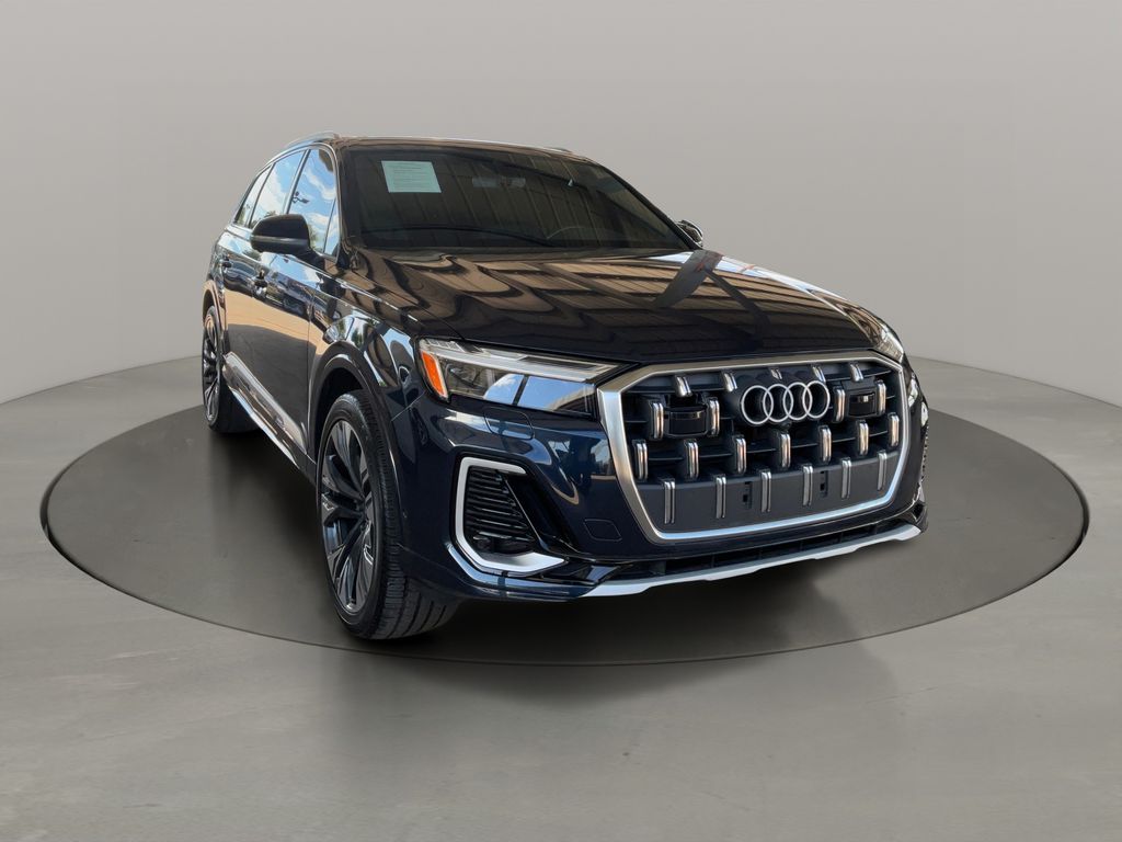 Waitomo Blue Metallic 2025 Audi Q7 SUV / Crossover All-Wheel Drive 8-Speed Automatic