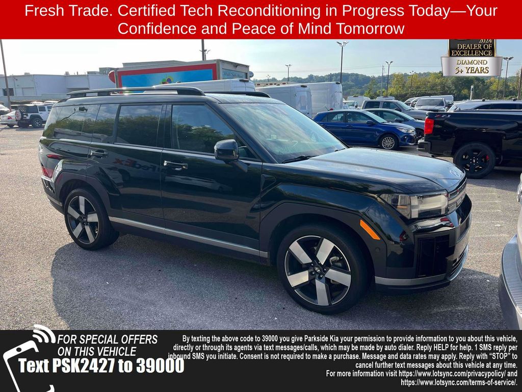 Phantom Black 2024 Hyundai Santa Fe Hybrid SUV / Crossover Front-Wheel Drive 6-Speed Automatic