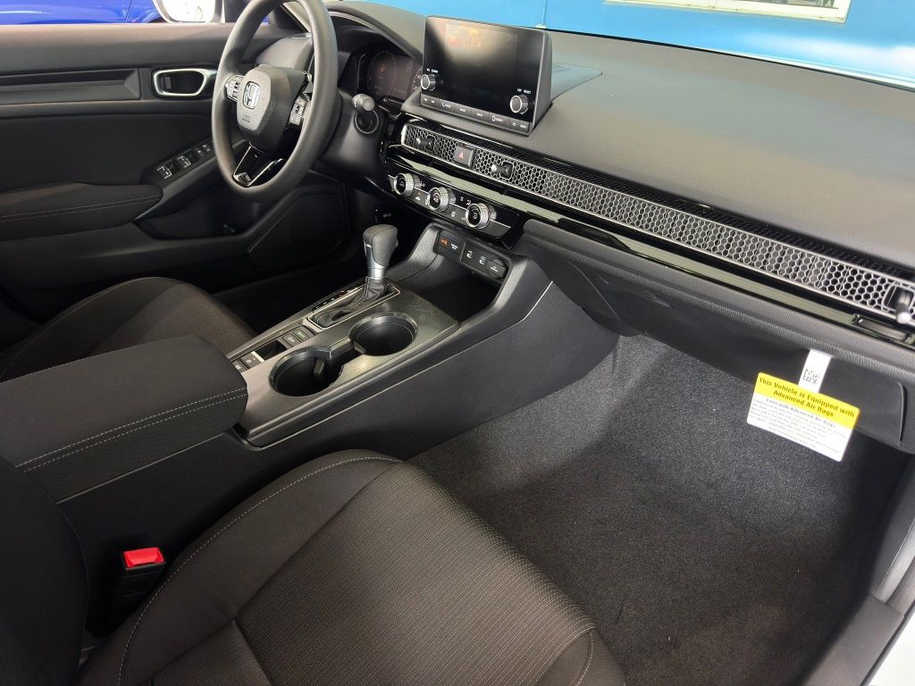 2026 Honda Civic LX White at DeMontrond Ford