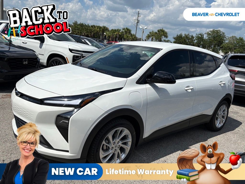 Summit White 2027 Chevrolet Bolt SUV / Crossover Front-Wheel Drive 1-Speed Automatic