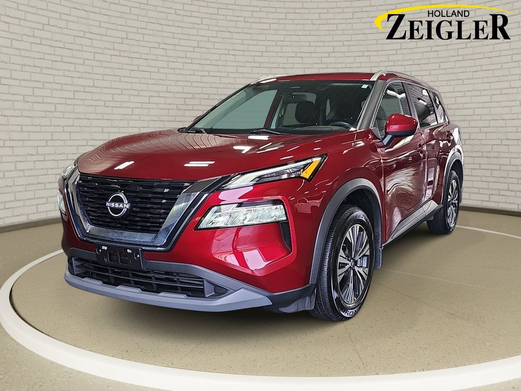 Red (Scarlet Ember Tintcoat) 2023 Nissan Rogue SUV / Crossover All-Wheel Drive Continuously Variable Transmission