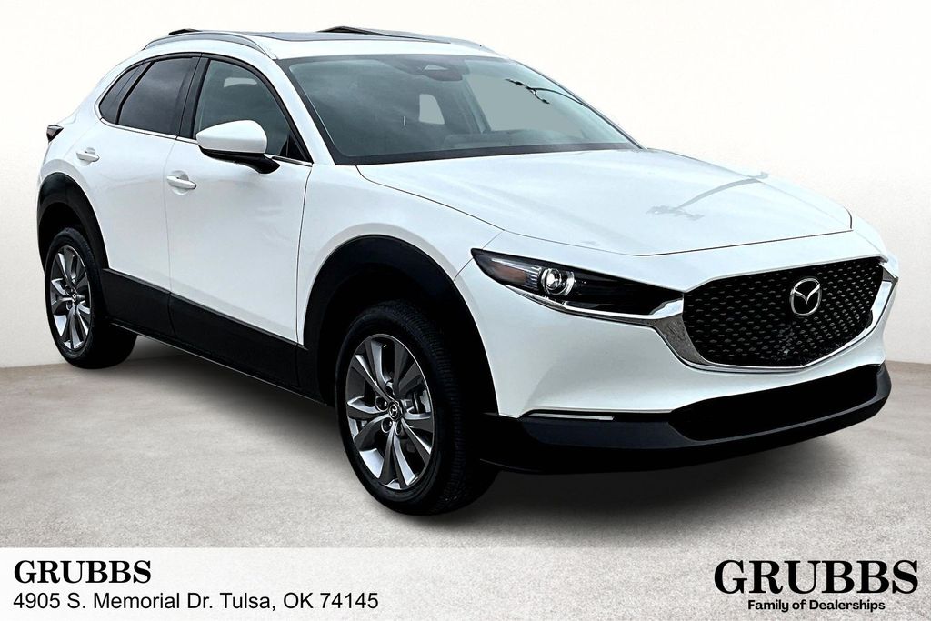 Snowflake White Pearl Mica 2024 Mazda CX-30 2.5 S Premium AWD SUV / Crossover All-Wheel Drive 6-Speed Automatic
