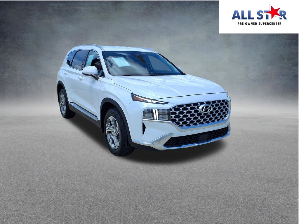 Quartz White 2022 Hyundai Santa Fe SUV / Crossover Front-Wheel Drive 8-Speed Automatic