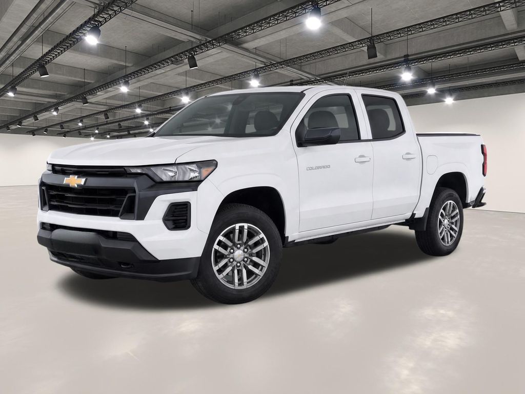 Summit White 2025 Chevrolet Colorado Pickup Truck 4X2 8-Speed Automatic