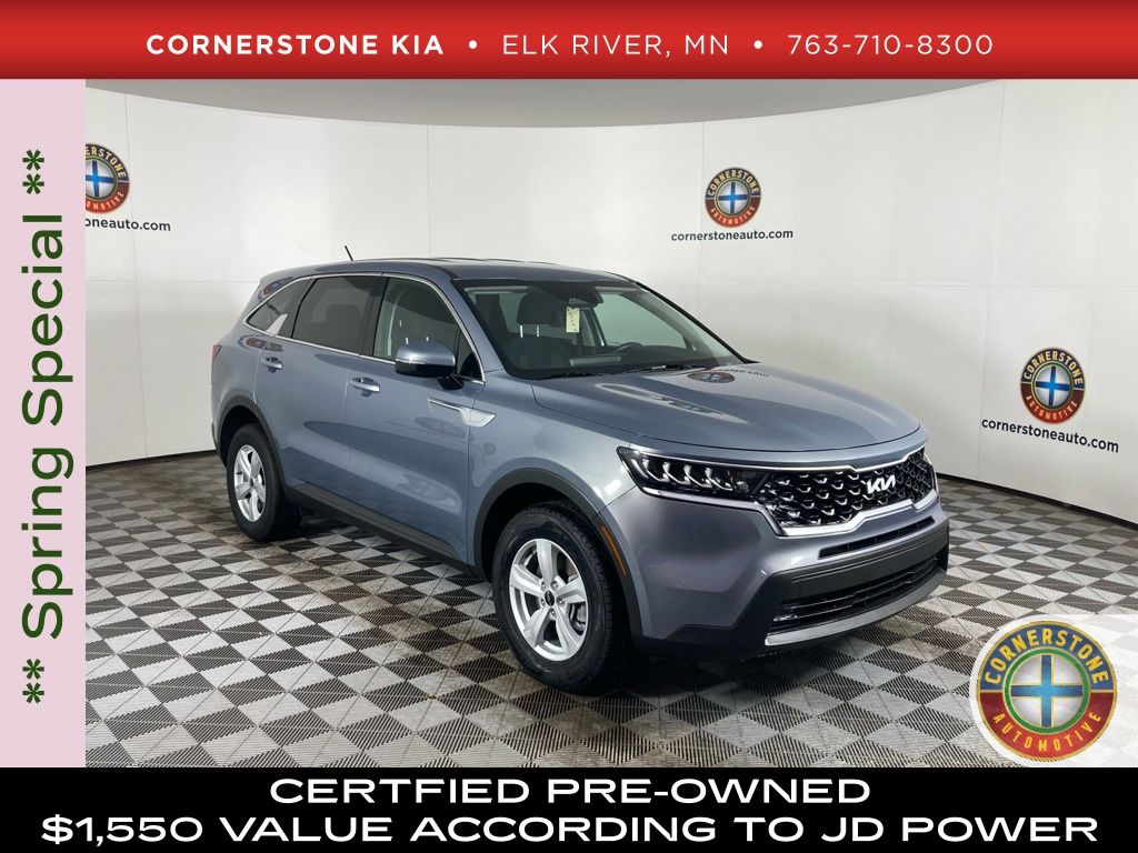 Everlasting Silver 2023 Kia Sorento LX AWD SUV / Crossover All-Wheel Drive 8-Speed Automatic