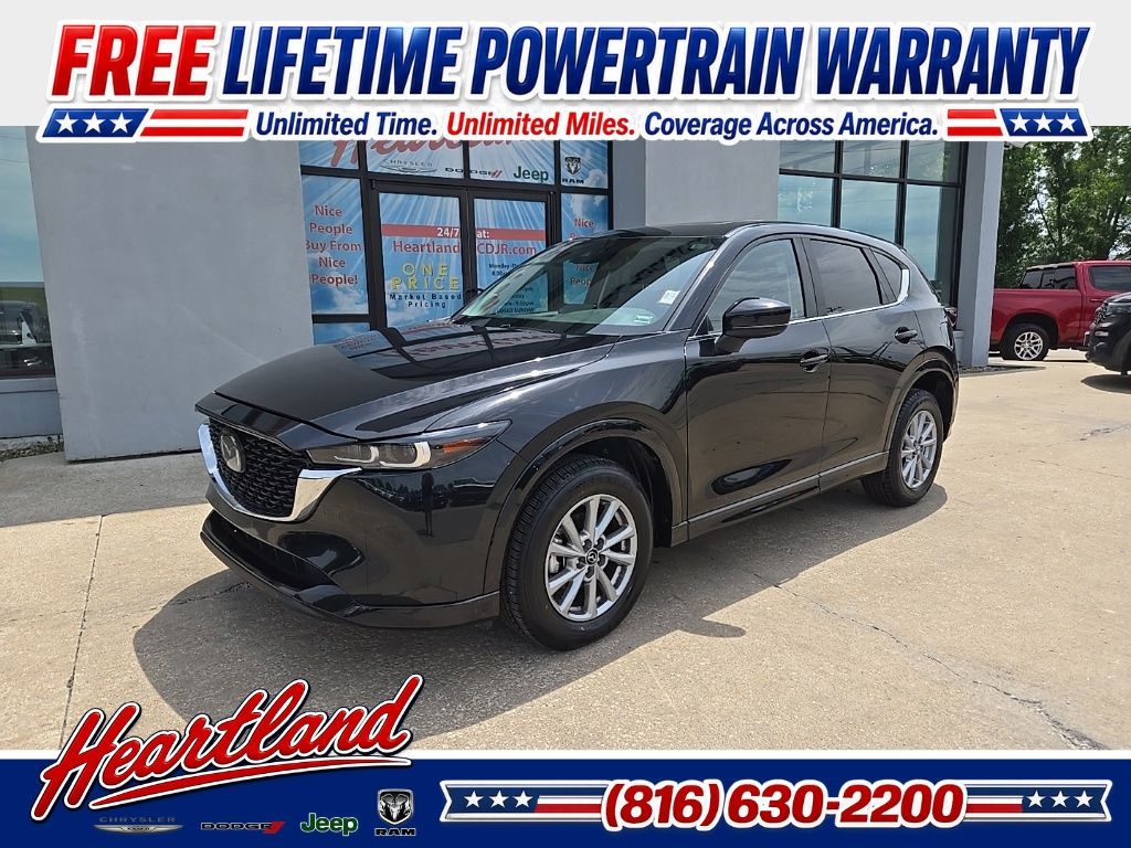 Jet Black Mica 2025 Mazda CX-5 SUV / Crossover All-Wheel Drive 6-Speed Automatic