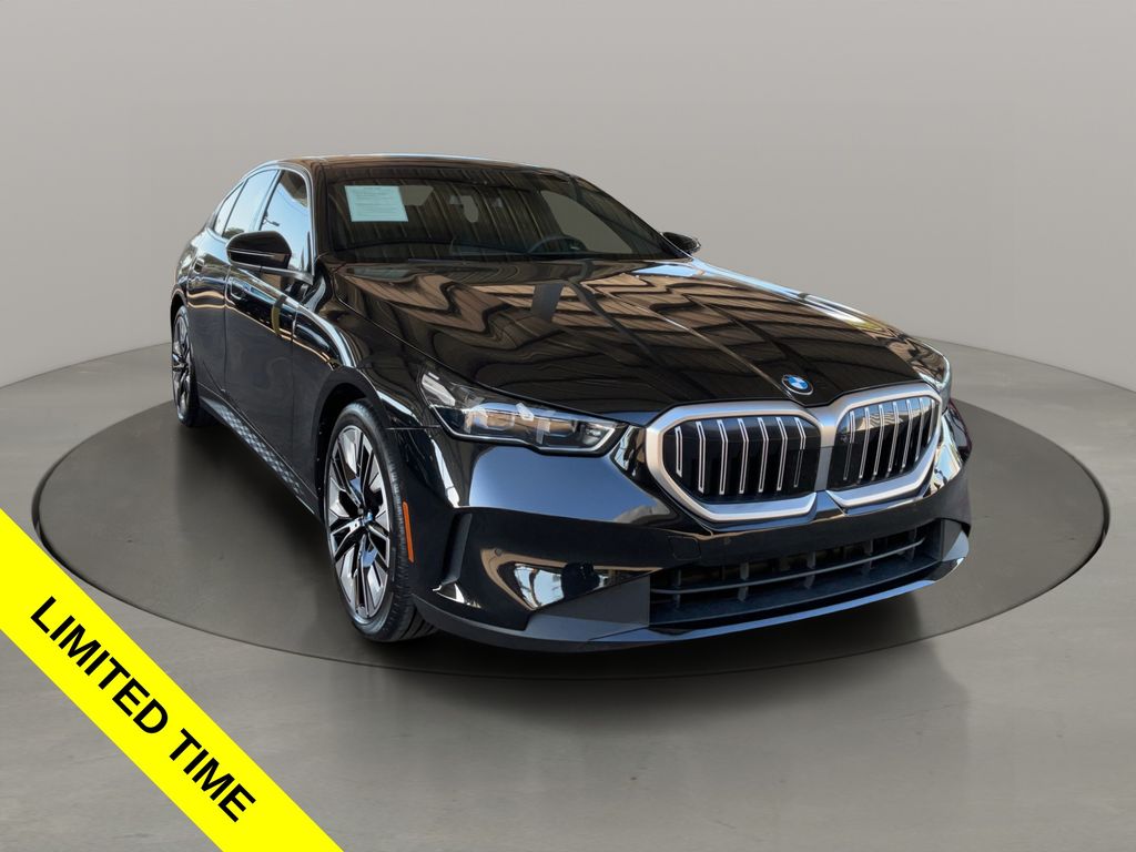 Black Sapphire Metallic 2024 BMW 5 Series Sedan Rear-Wheel Drive 8-Speed Automatic