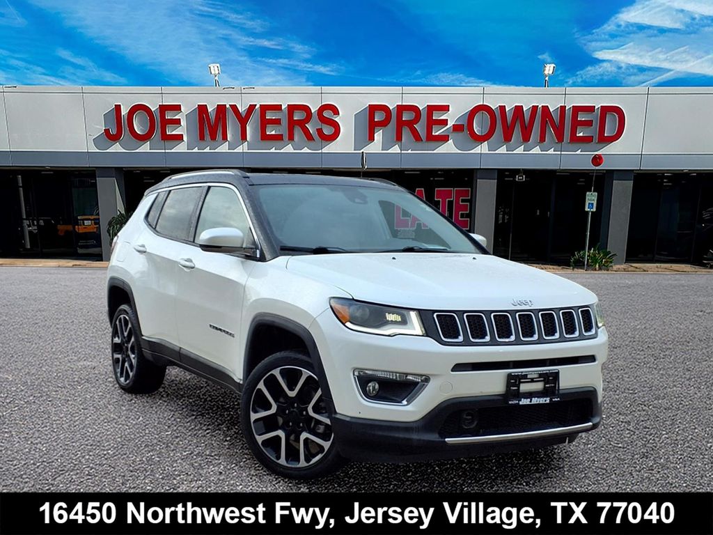 2018 Jeep Compass Limited White at Don McGill Toyota