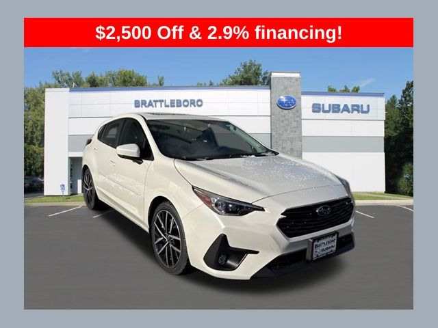 Crystal White Pearl 2026 Subaru Impreza Wagon All-Wheel Drive Continuously Variable Transmission