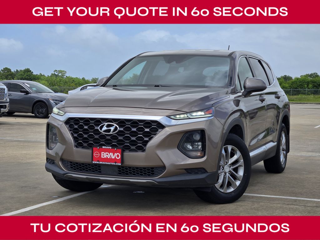 2020 Hyundai Santa Fe SE Brown at Autostrade