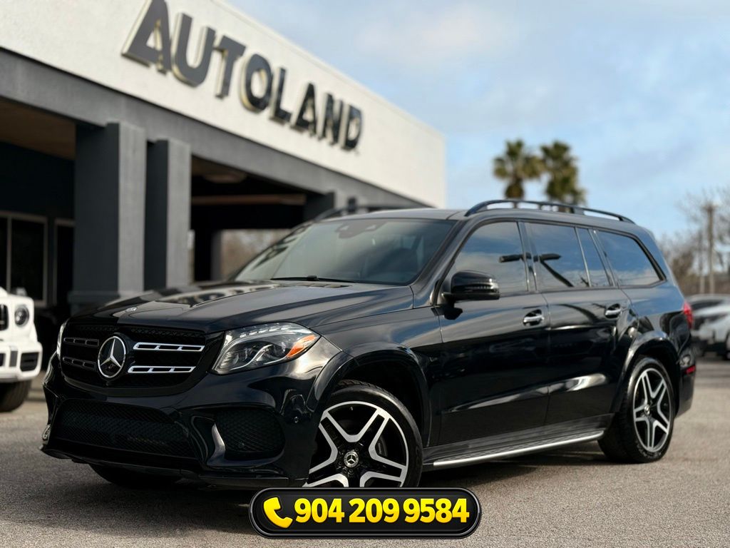 Black 2019 Mercedes-Benz GLS 550 4MATIC SUV / Crossover All-Wheel Drive 9-Speed Automatic