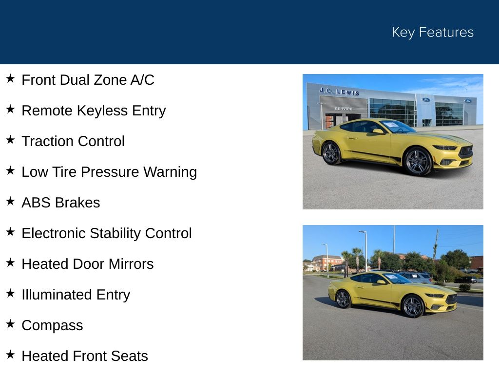 2025 Ford Mustang EcoBoost Premium Fastback