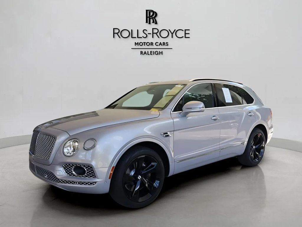 Silver 2017 Bentley Bentayga SUV / Crossover All-Wheel Drive 8-Speed Automatic