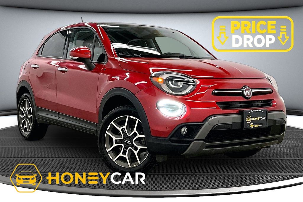 Amore Red Metallic 2019 FIAT 500X SUV / Crossover All-Wheel Drive 9-Speed Automatic