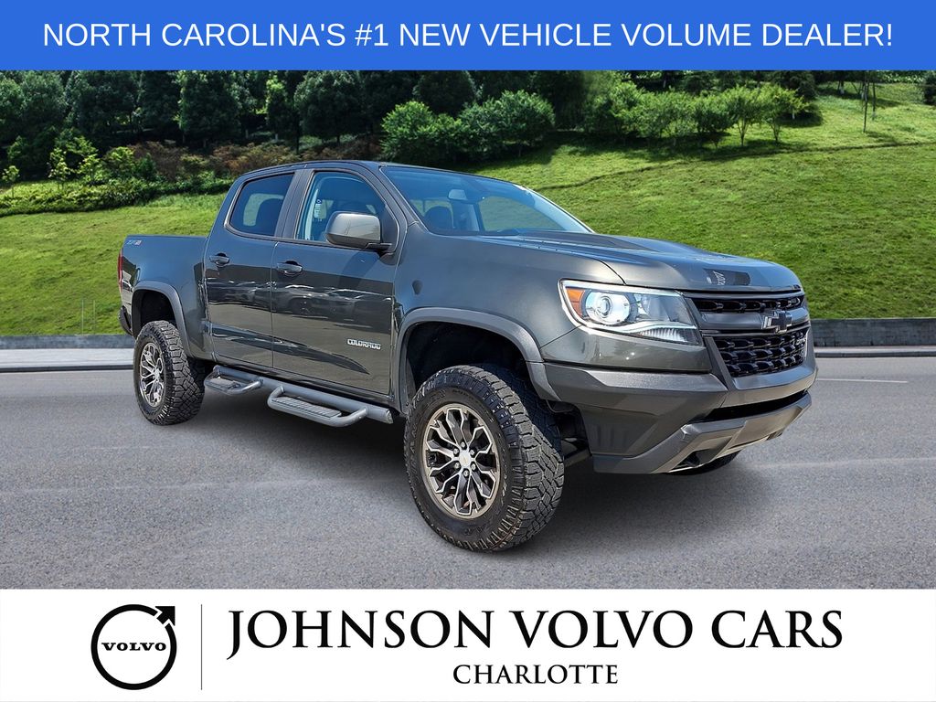 Deepwood Green Metallic 2018 Chevrolet Colorado Pickup Truck Four-Wheel Drive 8-Speed Automatic