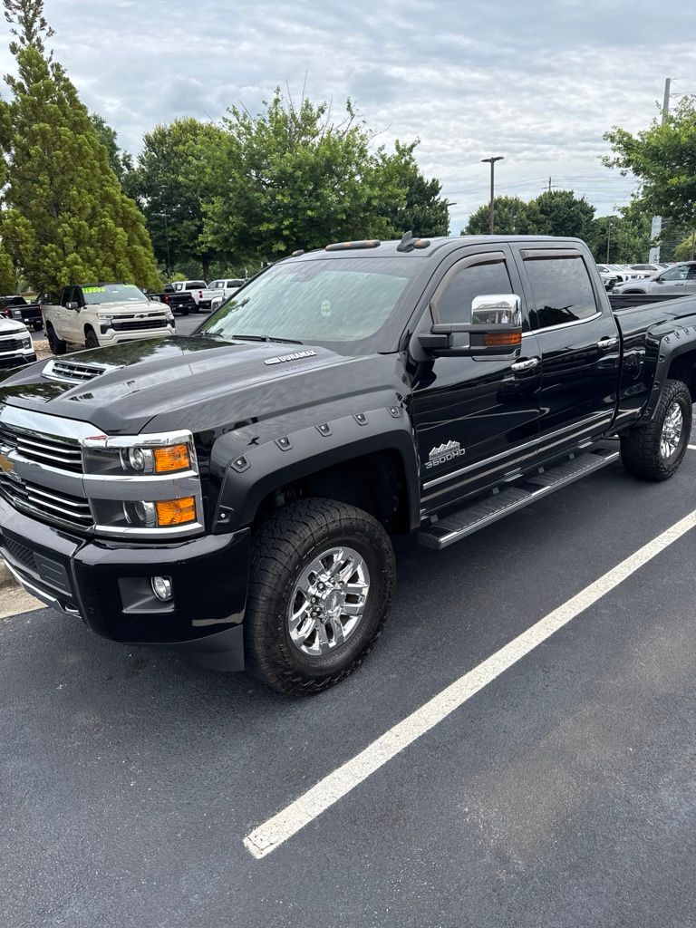 Black 2017 Chevrolet Silverado 3500HD Pickup Truck Four-Wheel Drive 6-Speed Automatic