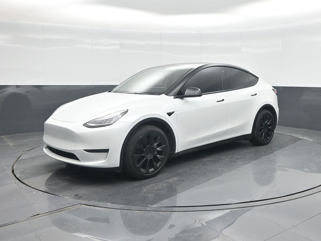 White 2022 Tesla Model Y Long Range AWD SUV / Crossover All-Wheel Drive 1-Speed Automatic