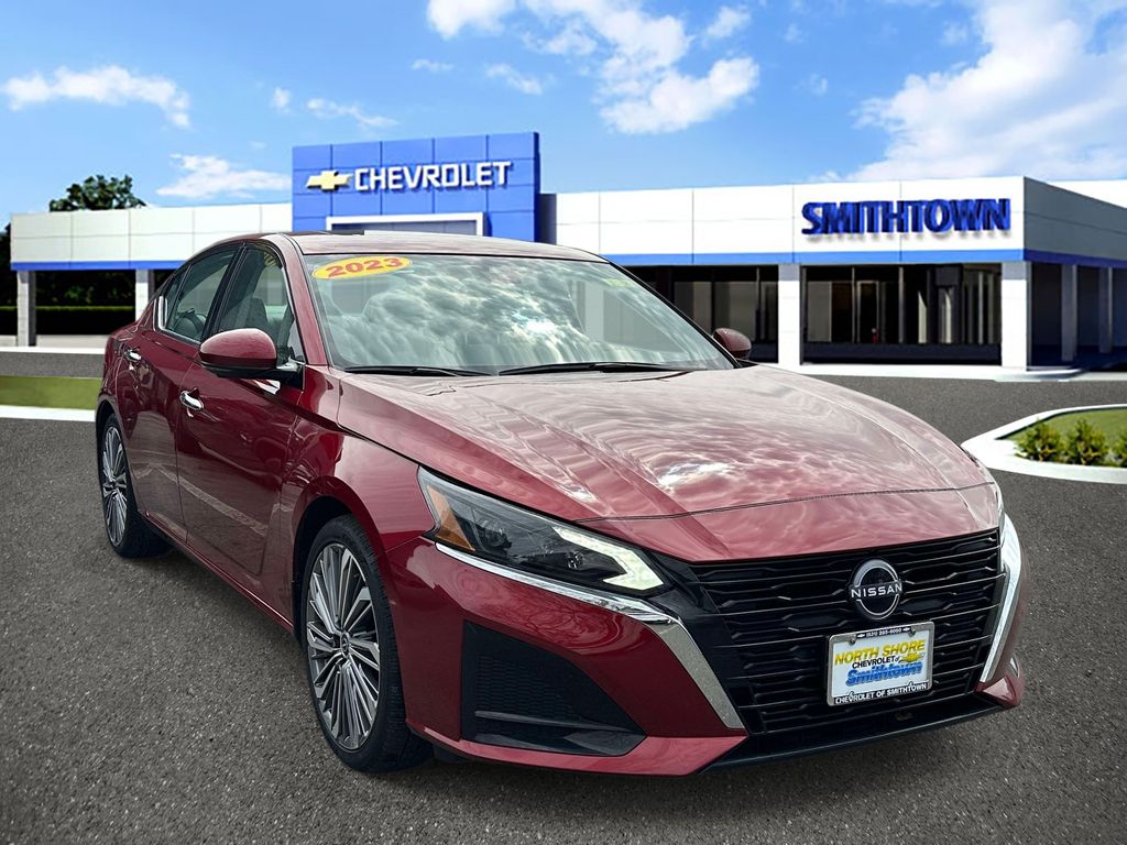 Red (Scarlet Ember Tintcoat) 2023 Nissan Altima 2.5 SL FWD Sedan Front-Wheel Drive Continuously Variable Transmission