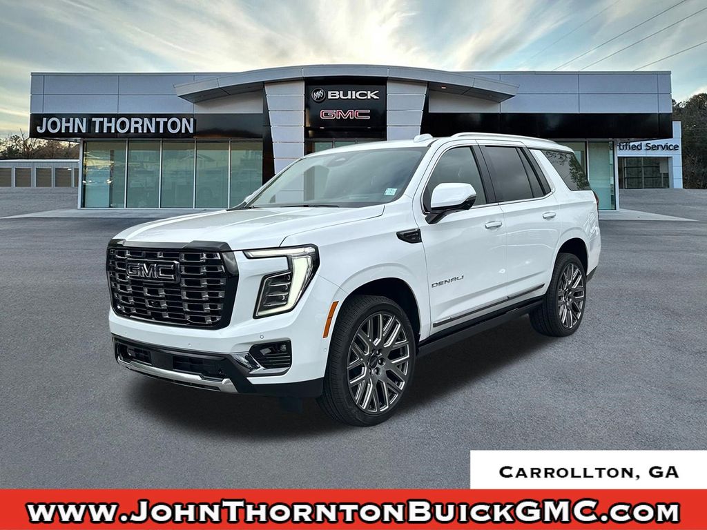 Glacier White Tricoat 2026 GMC Yukon Denali Ultimate 4WD SUV / Crossover Four-Wheel Drive