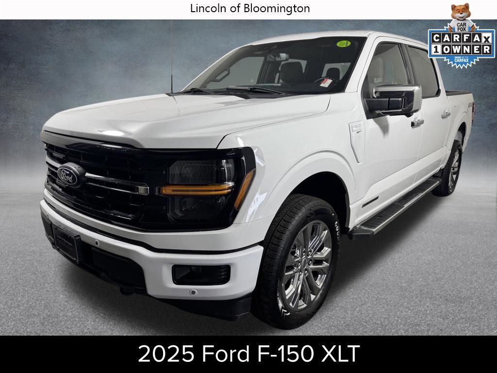 Oxford White 2025 Ford F-150 Pickup Truck Four-Wheel Drive Automatic