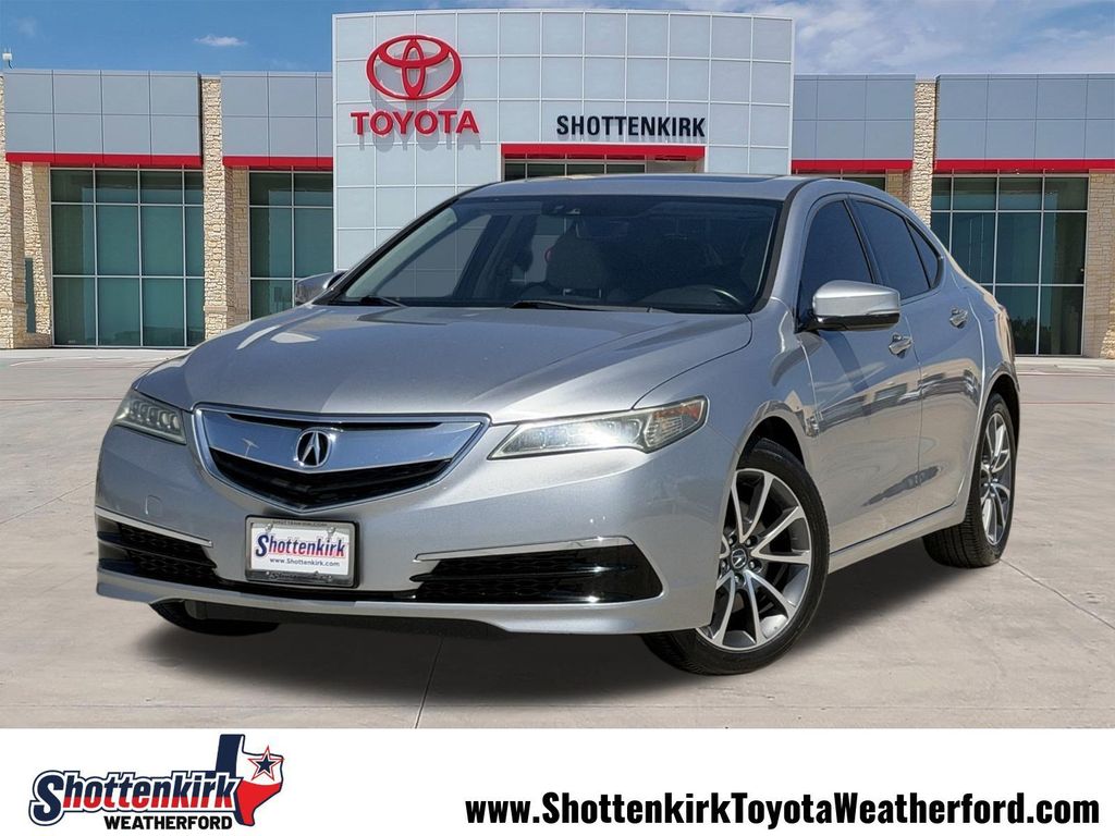 Lunar Silver Metallic 2017 Acura TLX Sedan Front-Wheel Drive 9-Speed Automatic