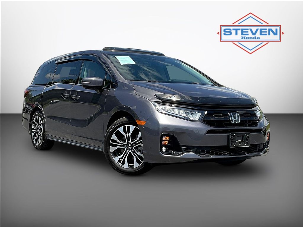 Gray (Modern Steel Metallic) 2025 Honda Odyssey Minivan Front-Wheel Drive Automatic