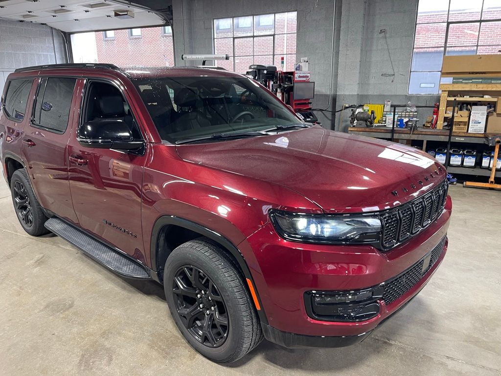Velvet Red Pearlcoat 2024 Jeep Wagoneer Series II 4WD SUV / Crossover Four-Wheel Drive 8-Speed Automatic