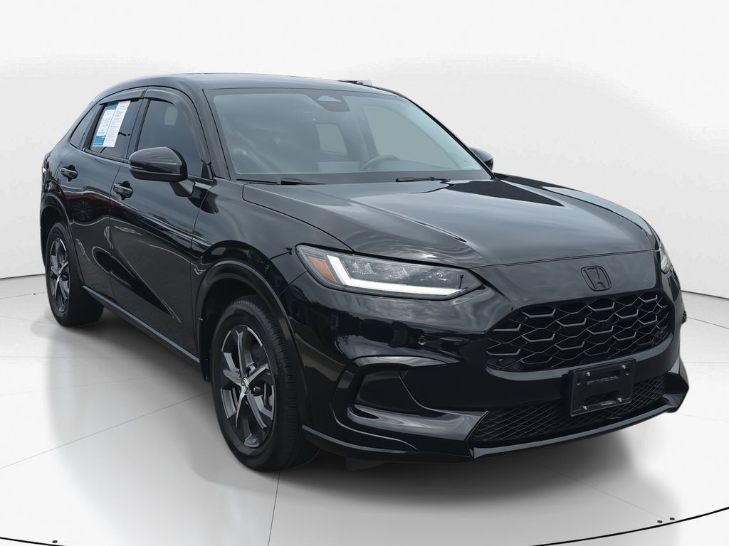 2024 Crystal Black Pearl Honda HR-V EX-L FWD SUV