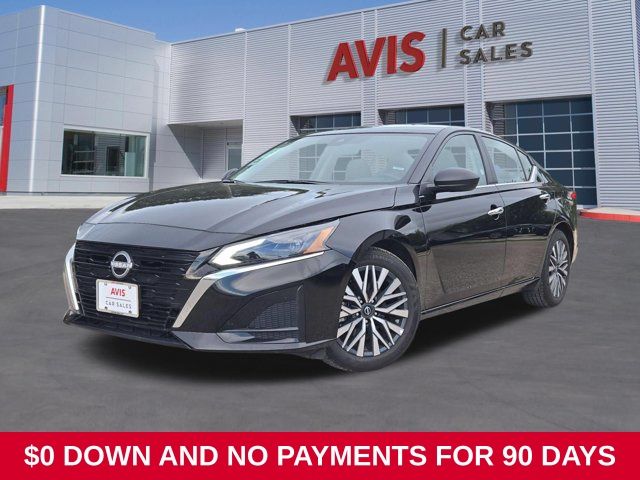 Super Black Clearcoat 2025 Nissan Altima Sedan Front-Wheel Drive Continuously Variable Transmission