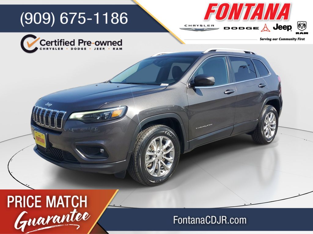 Gray (Granite Crystal Metallic Clearcoat) 2021 Jeep Cherokee SUV / Crossover Four-Wheel Drive 9-Speed Automatic