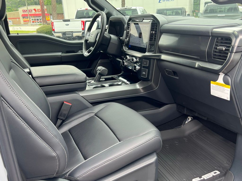 2025 Ford F-150 Lariat White at Davis Toyota of Orangeburg