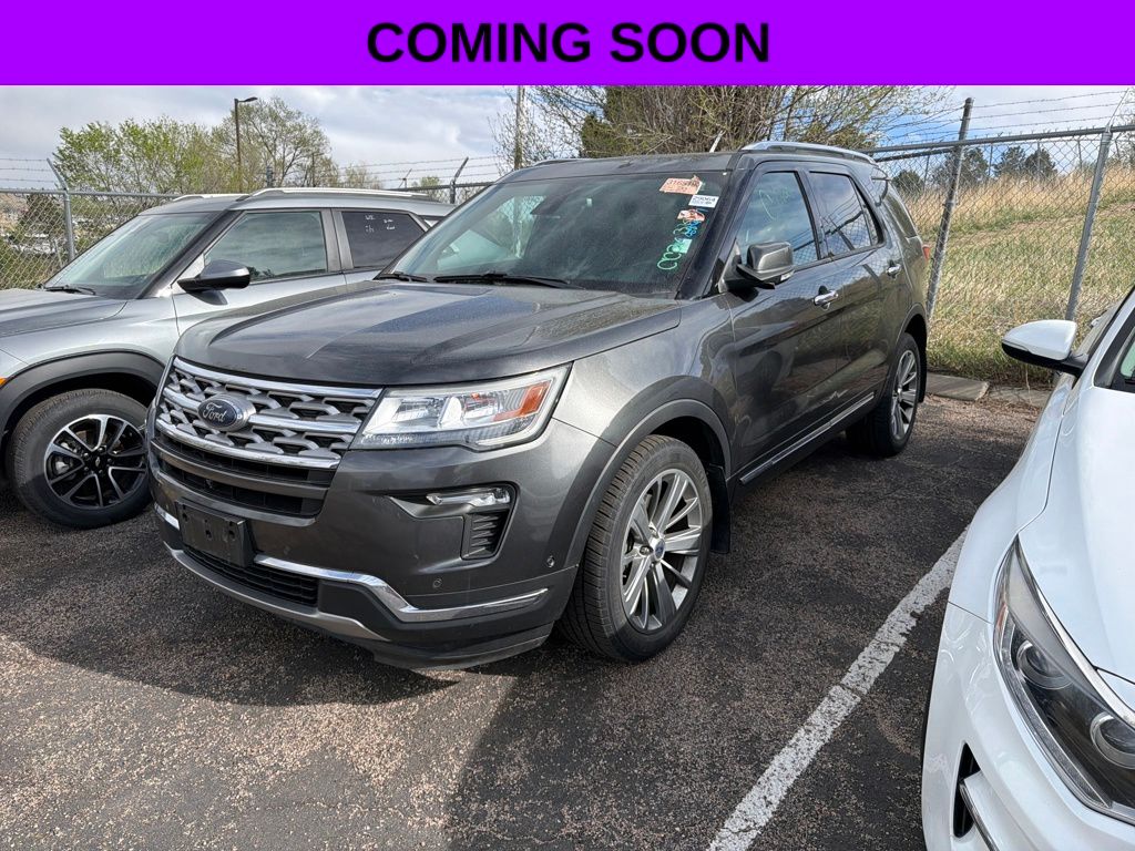 Gray (Magnetic) 2018 Ford Explorer Limited AWD SUV / Crossover All-Wheel Drive 6-Speed Automatic