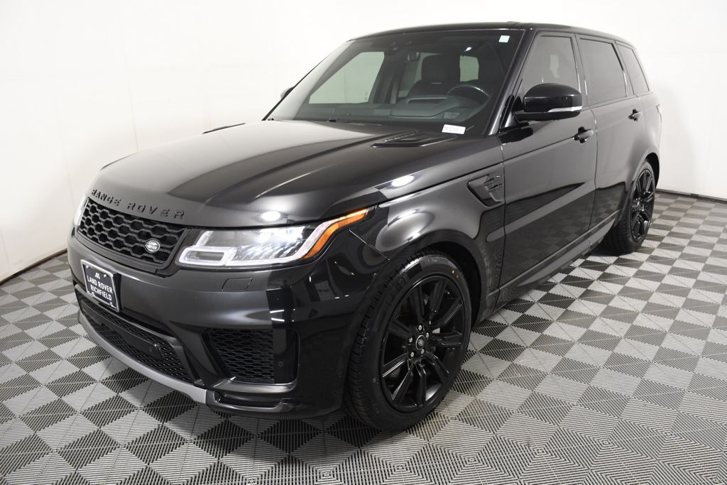 Santorini Black Metallic 2021 Land Rover Range Rover Sport SUV / Crossover All-Wheel Drive 8-Speed Automatic