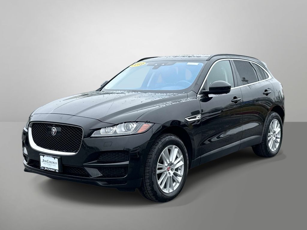 Santorini Black Metallic 2019 Jaguar F-PACE 25t Prestige AWD SUV / Crossover All-Wheel Drive 8-Speed Automatic