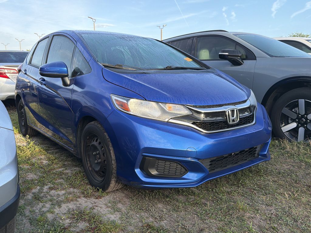 Aegean Blue Metallic 2020 Honda Fit LX FWD Hatchback Front-Wheel Drive Continuously Variable Transmission