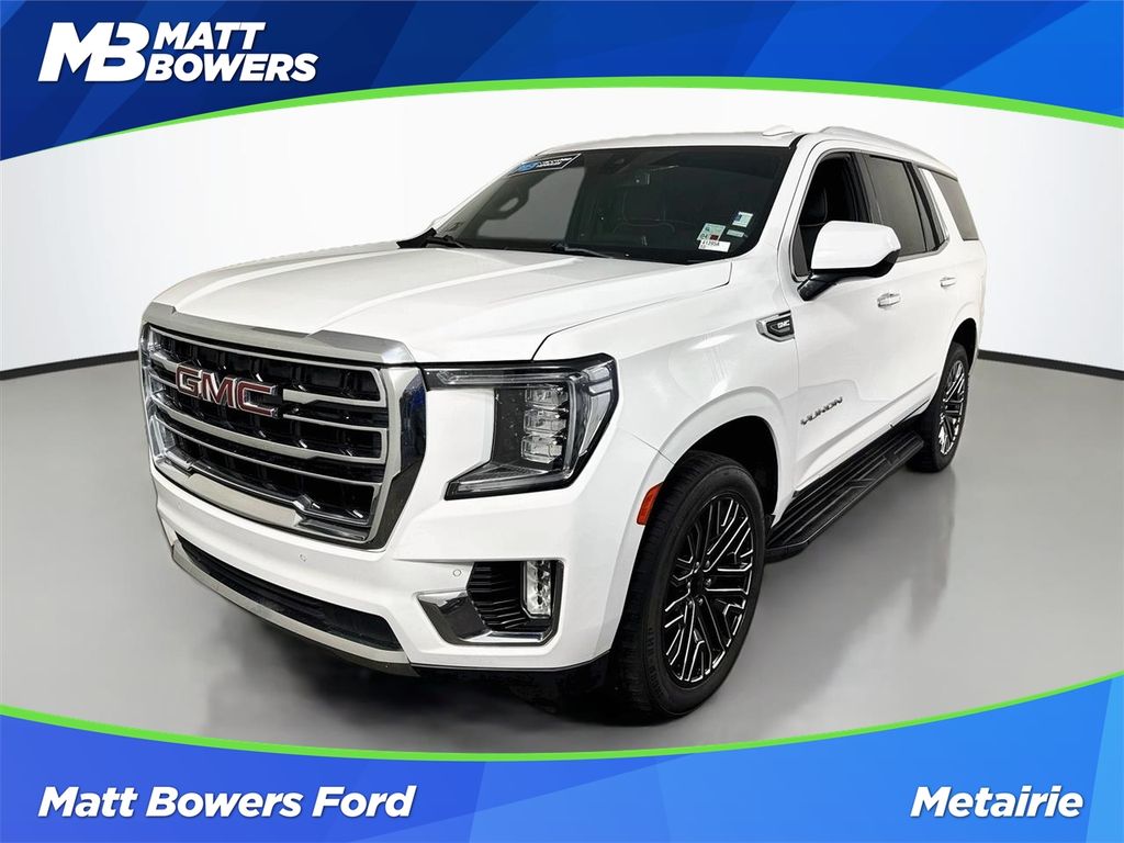 Summit White 2021 GMC Yukon SUV / Crossover 4X2