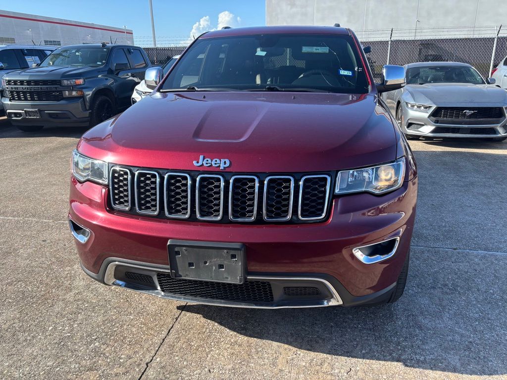 2021 Jeep Grand Cherokee Limited Red at Bravo Nissan