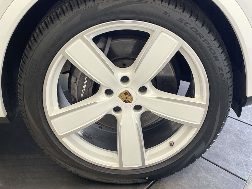 2022 Porsche Cayenne Coupe Platinum Edition White at Audi Porsche Sewickley