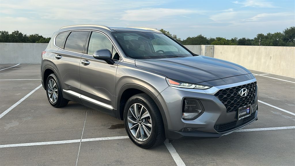 2019 Hyundai Santa Fe Limited Gray at DeMontrond Gulf Freeway
