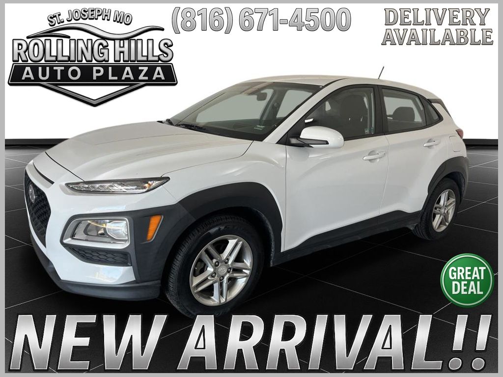 White 2021 Hyundai Kona SE FWD SUV / Crossover Front-Wheel Drive 6-Speed Automatic