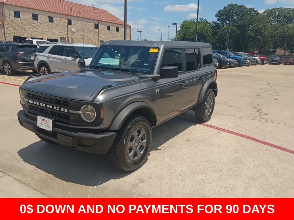 Gray Metallic 2025 Ford Bronco Big Bend 4-Door 4WD SUV / Crossover Four-Wheel Drive Automatic