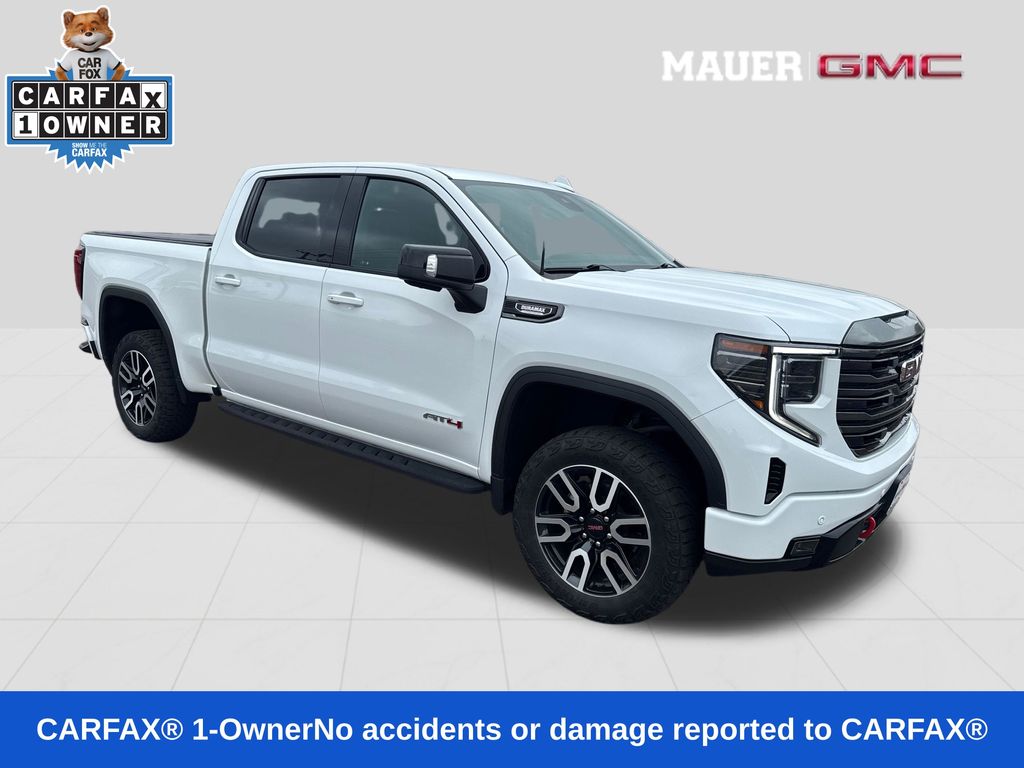 Summit White 2023 GMC Sierra 1500 Pickup Truck Four-Wheel Drive Automatic