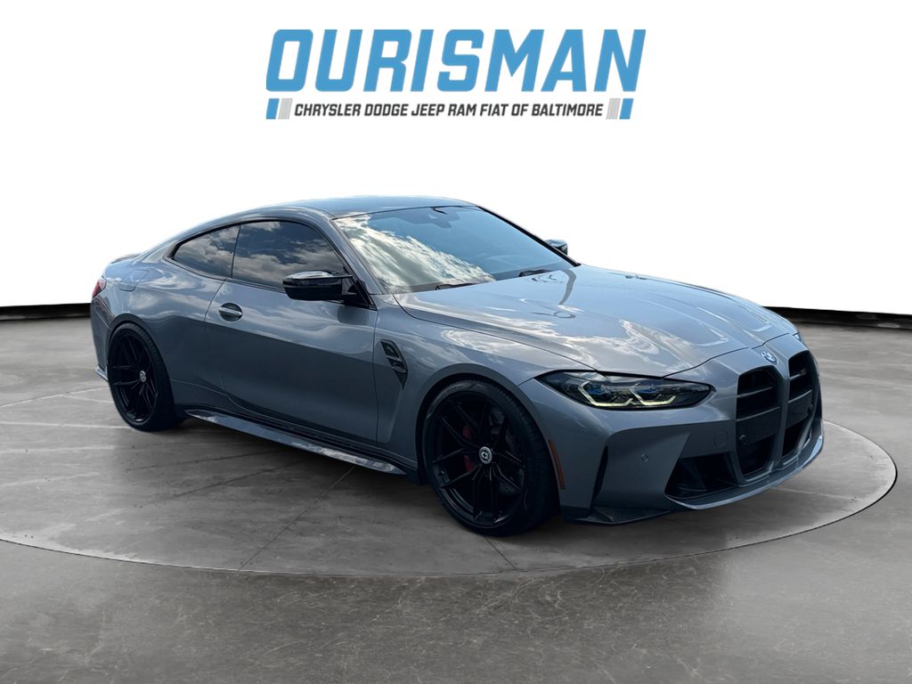 Gray Metallic 2022 BMW M4 Coupe Rear-Wheel Drive 8-Speed Automatic