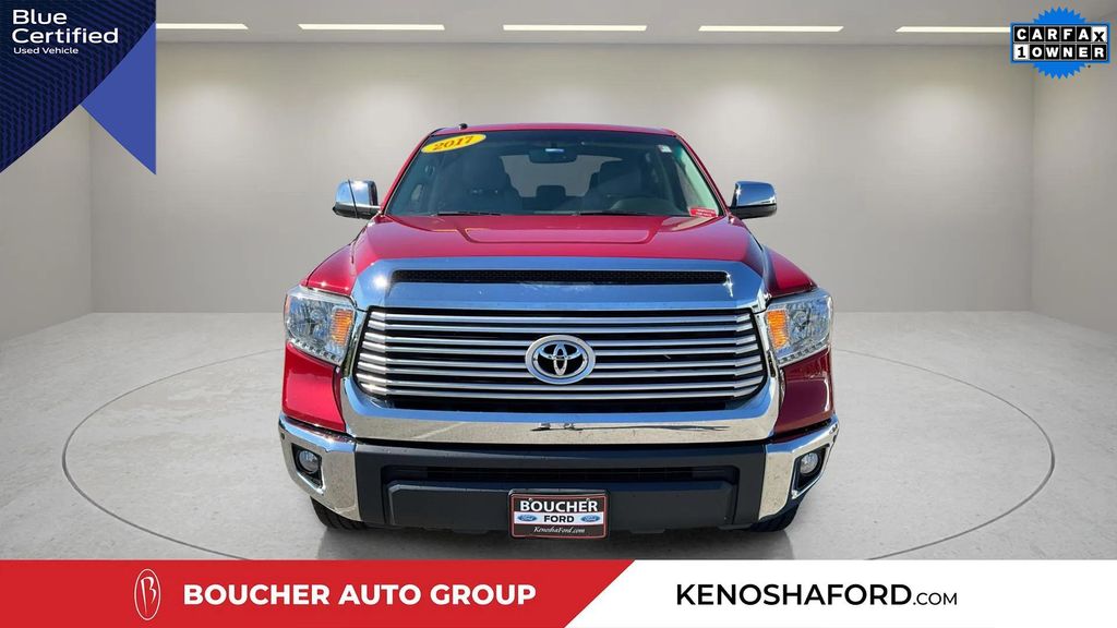 Certified Used 2017 Barcelona Red Metallic Toyota Limited image 2