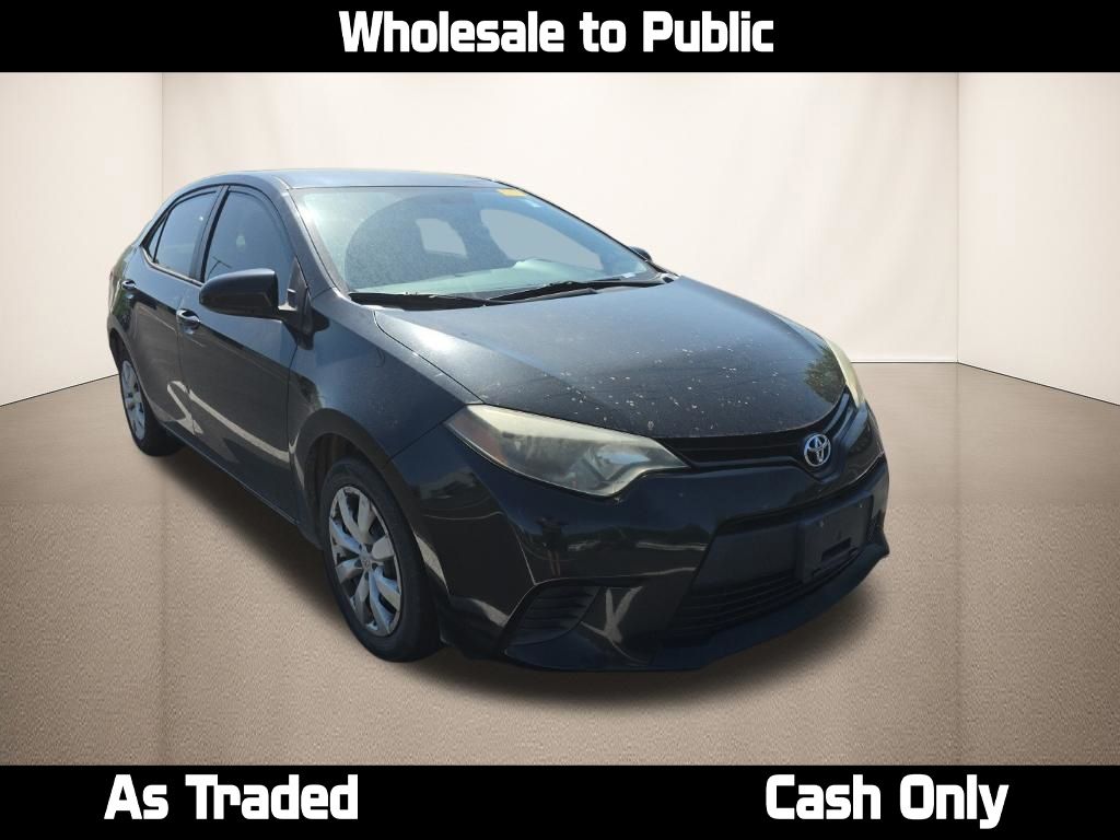 Black Sand Mica 2014 Toyota Corolla LE Sedan Front-Wheel Drive 4-Speed Automatic