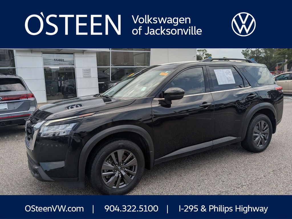 Super Black 2022 Nissan Pathfinder SUV / Crossover Front-Wheel Drive 9-Speed Automatic
