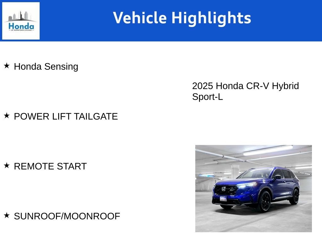 2025 Honda CR-V Hybrid Sport-L 7