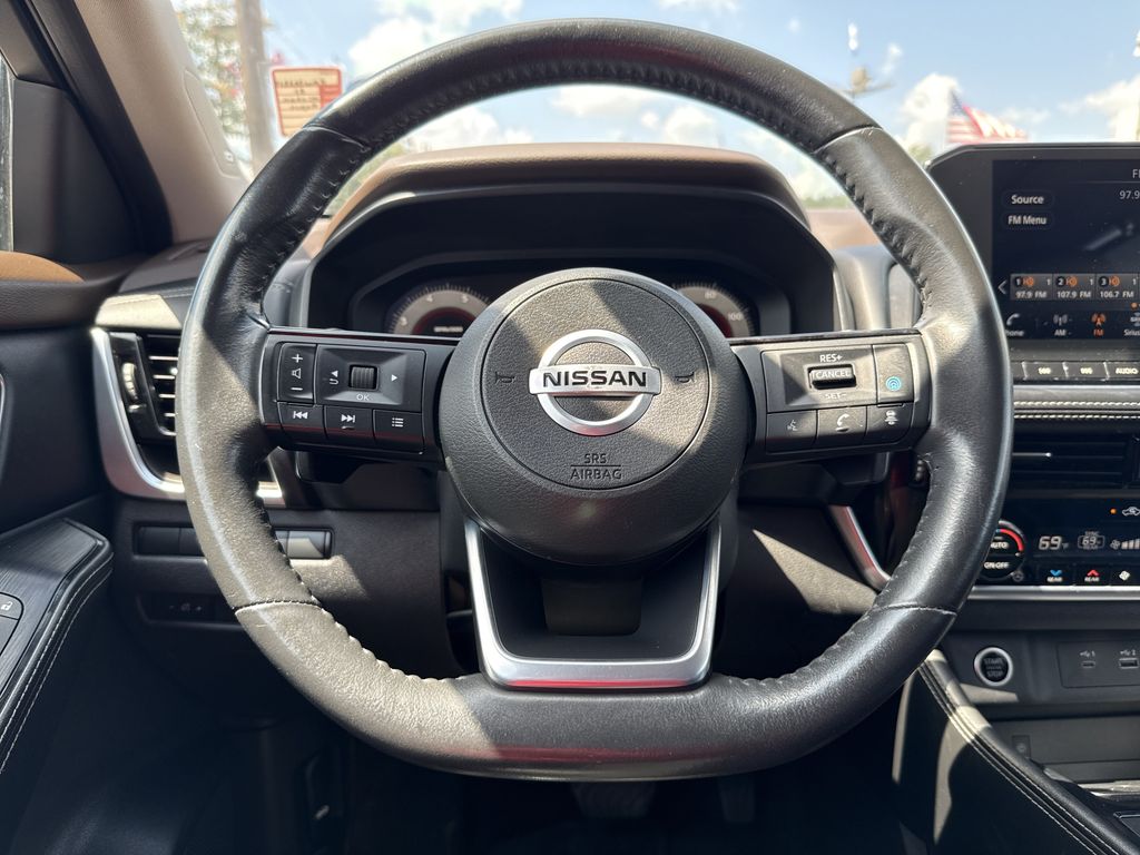 2021 Nissan Rogue Platinum White at DeMontrond Mazda